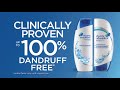 Head Shoulders Clinically Proven Up To 100 Dandruff Free TV Commercial 2016 