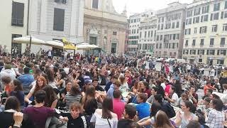 Il Coro Di Fridays For Future Genova 24 Maggio 2019 Piazza Matteotti
