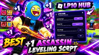 🔥 BEST +1 Assassin Leveling Script | LP10 HUB 💜 Auto Rebirth & More!
