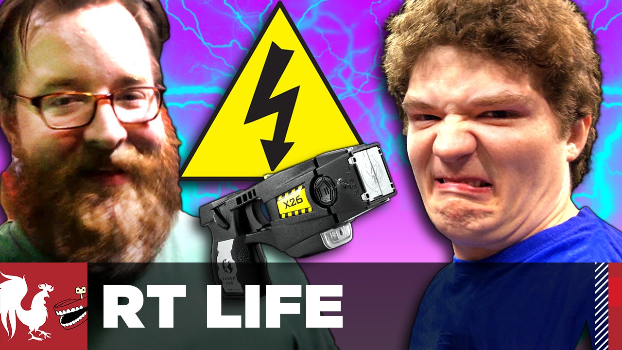 rt life michael gets tased warning graphic youtube