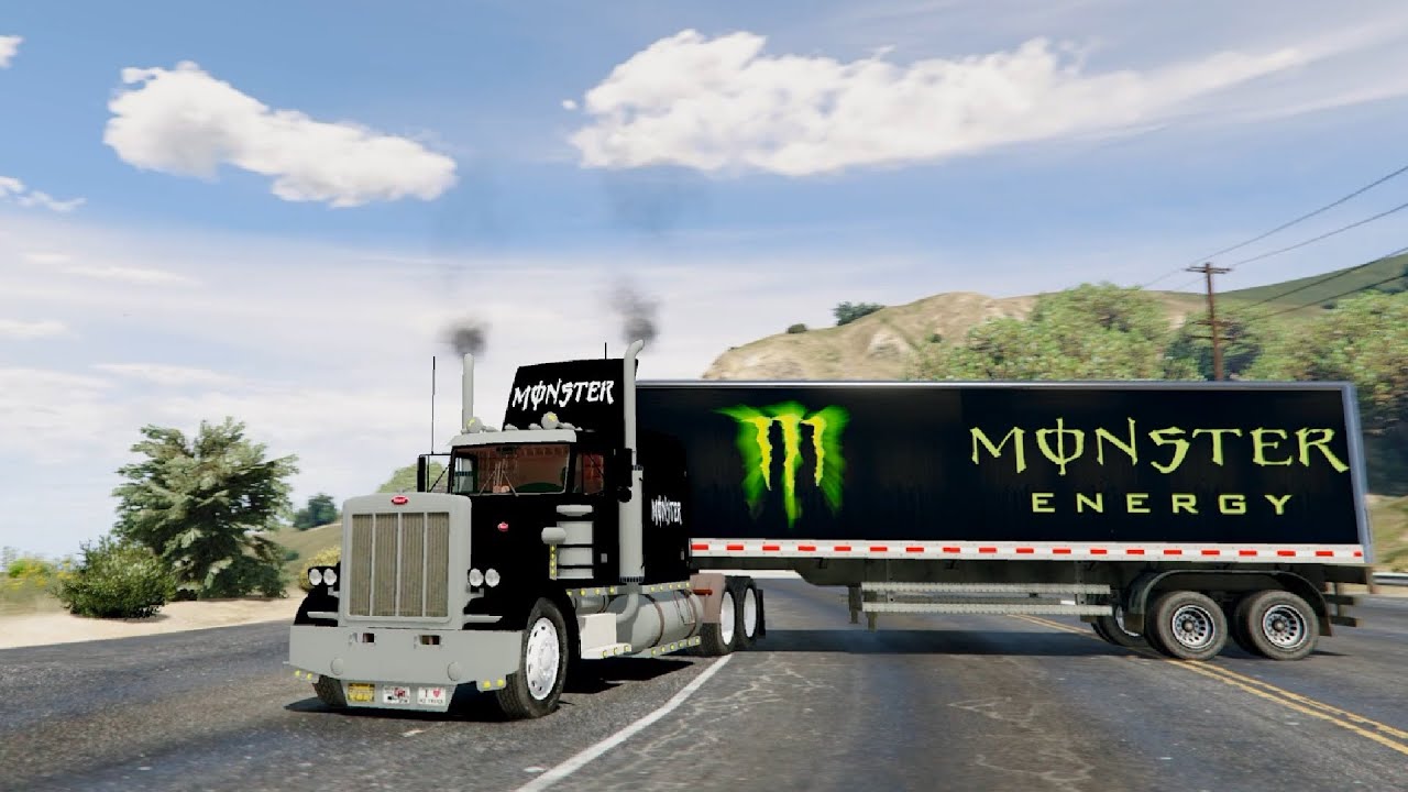 Monster Energy Truck  Mobile Stage Network