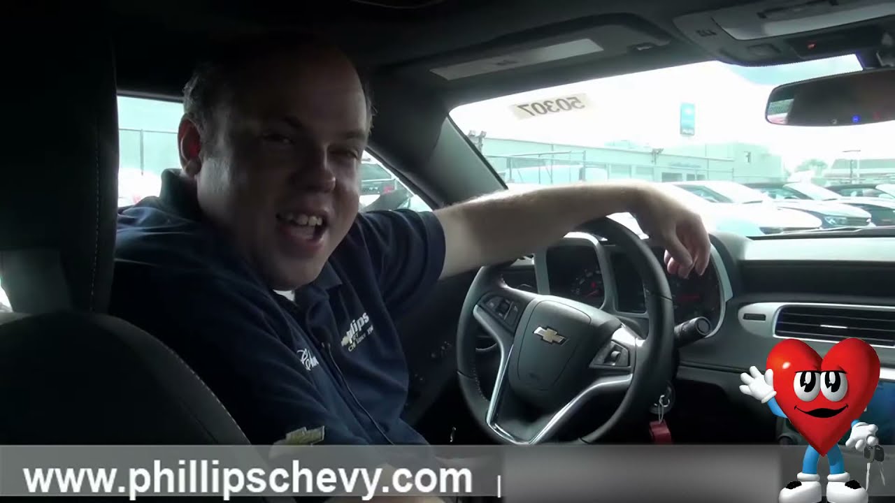 Phillips Chevrolet 2015 Chevy Camaro Interior Features Chicago New Car Dealership