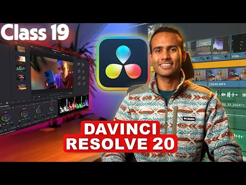 Class 19: Timeline Organisation | DaVinci Resolve 20