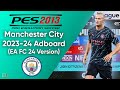 PES 2013 - Manchester City 2023-24 Adboards (EA FC 24 Version)