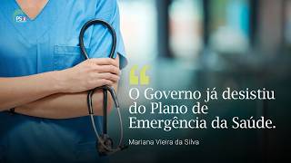 O Governo já desistiu do Plano de Emergência da Saúde
