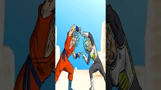 Vegeta will never team up with Goku! Ever! #dragonball #goku #vegeta