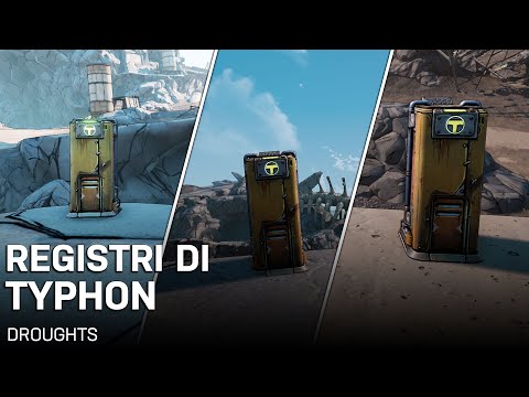 Video: Borderlands 3 - Spiegazione Delle Posizioni Dei Registri Di Typhon E Di Drop Dead Di Typhon