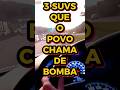 SUVs que o povo chama de BOMBA… mas são negócio esperto 🔥