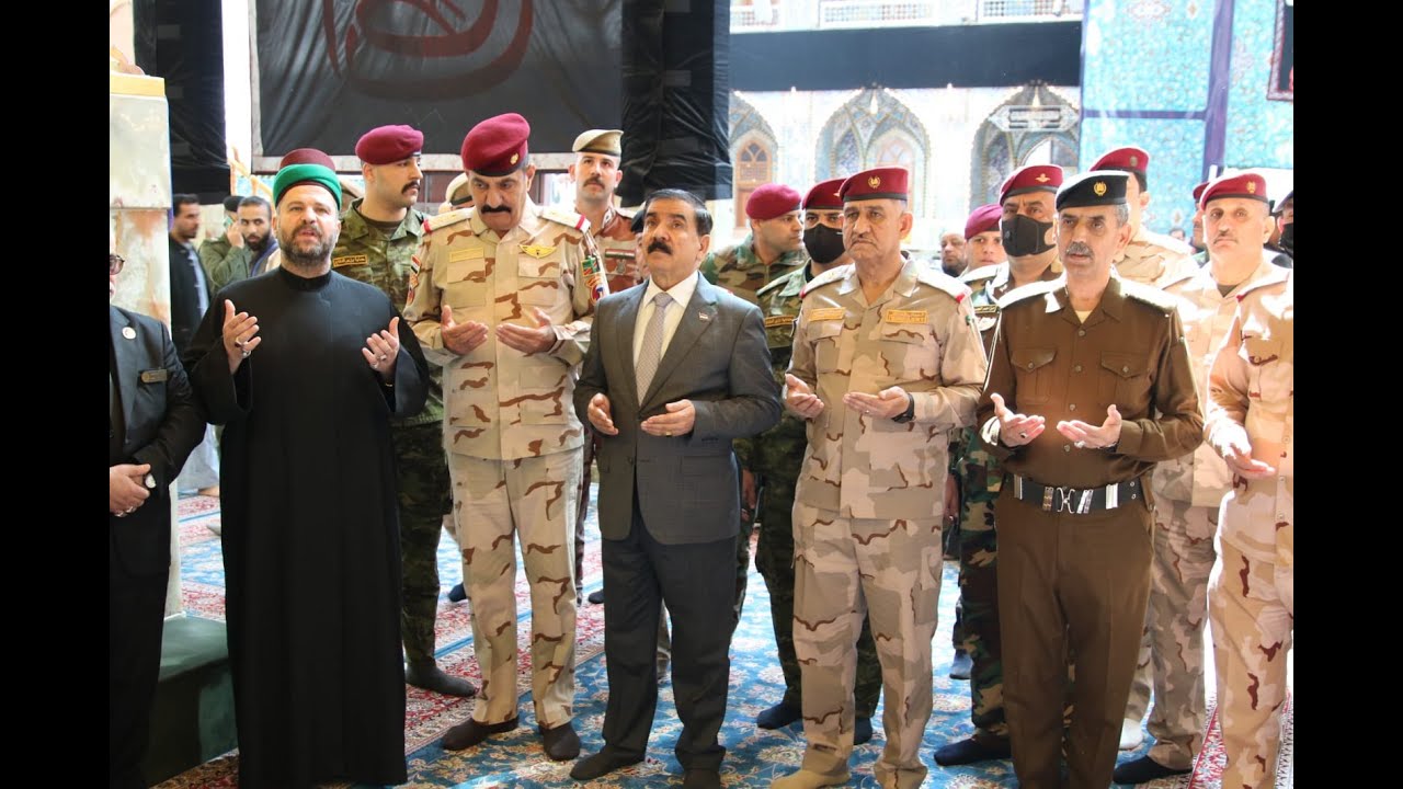 وزير الدفاع يزور محافظة كربلاء المقدسة