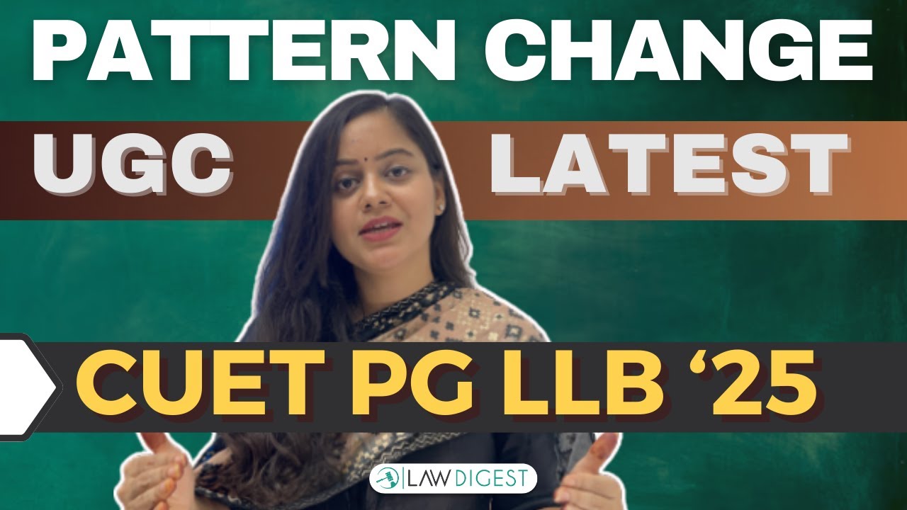 CUET PG Law 2025 Pattern Change | CUET PG LLB Latest Syllabus | CUET PG ...