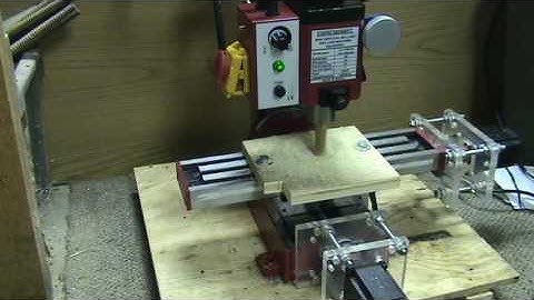 Sieg X2 CNC conversion first cuts