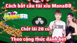 MaNa88 | Cách bắt cầu tài xỉu mana88, Theo công thức bắt cầu bệt chốt lãi 28 củ by Top Hits Music 1,079 views 2 months ago 8 minutes, 3 seconds