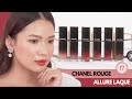 [ENG] THỬ SON XỊN Ep.17 [SWATCH+REVIEW] CHANEL Rouge Allure Laque