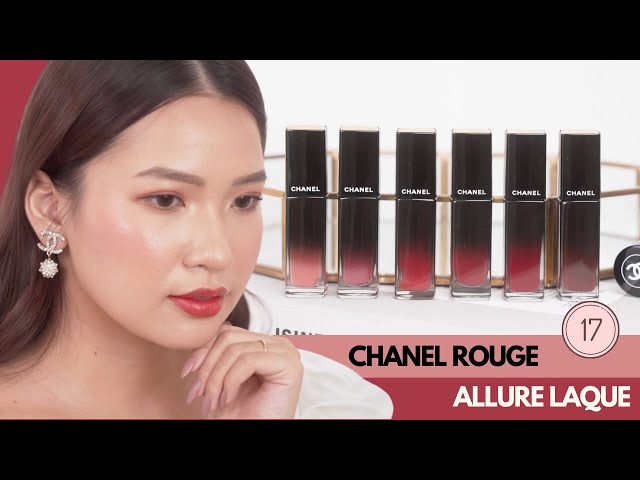 [ENG] THỬ SON XỊN Ep.17 [SWATCH+REVIEW] CHANEL Rouge Allure Laque class=