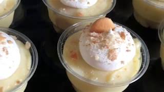 Banana Pudding Cups