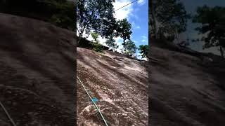 Monk Climbs Up Steep Mountain Without A Safety Harness. Viral Video Stuns Internet