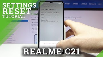 How to Reset System Settings in Realme C21 – Restore System Defaults