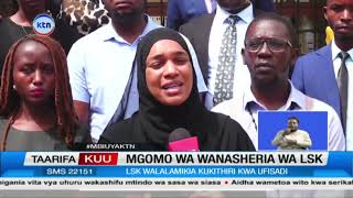 Mawakili Mombasa waungana na mgomo wa LSK wakitaka kukomeshwa kwa ufisadi mahakamani