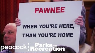 Parks and Recreation: The New Pawnee Slogan thumbnail