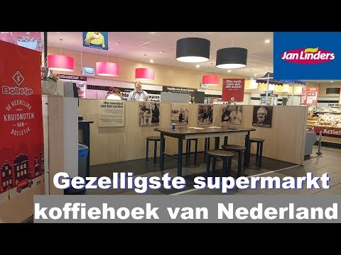 JAN LINDERS STEIN Gezelligste supermarkt koffiehoek van Nederland
