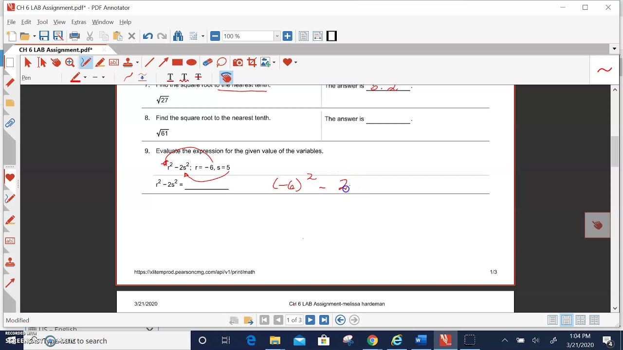 CH 6 Lab Assignment video - YouTube