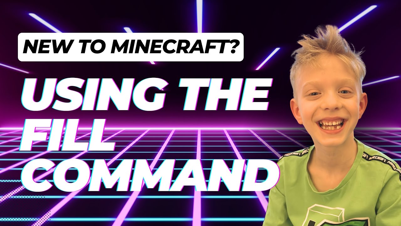 Using the fill command in Minecraft - YouTube
