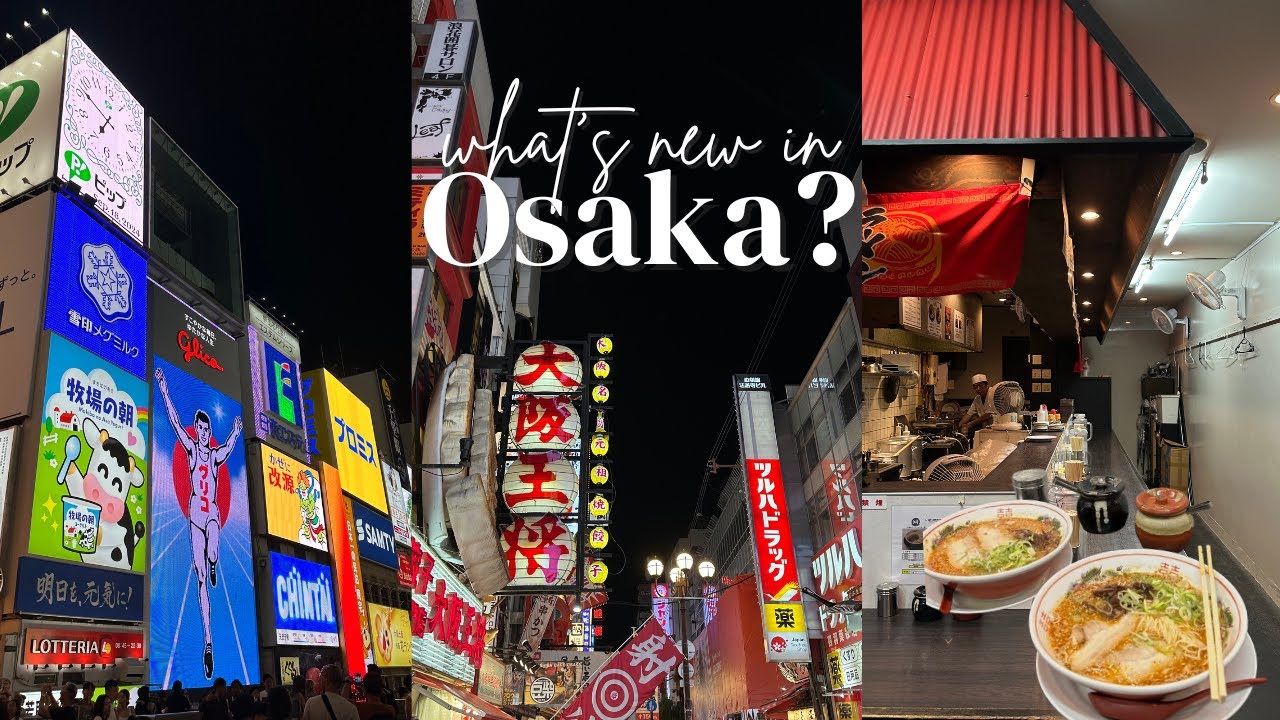 First time vlogging with osmo pocket 3 in Osaka! Sneakers heaven in Shinsaibashi👟