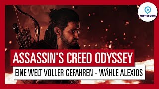 Assassin's Creed Odyssey: Gamescom 2018 Eine Welt voller Gefahren Gameplay Trailer - Alexios