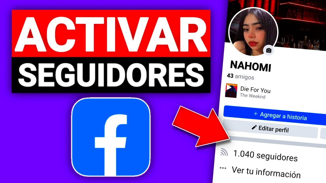 Cómo ACTIVAR los SEGUIDORES en FACEBOOK 2024 | ACTIVAR BOTÓN de SEGUIR