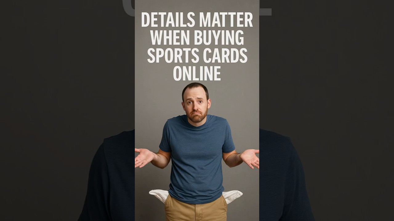 Don’t Get Tricked Buying Sports Cards Online