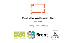 What's the Plan? Local Plans and Covid-19 | Planning Futures
