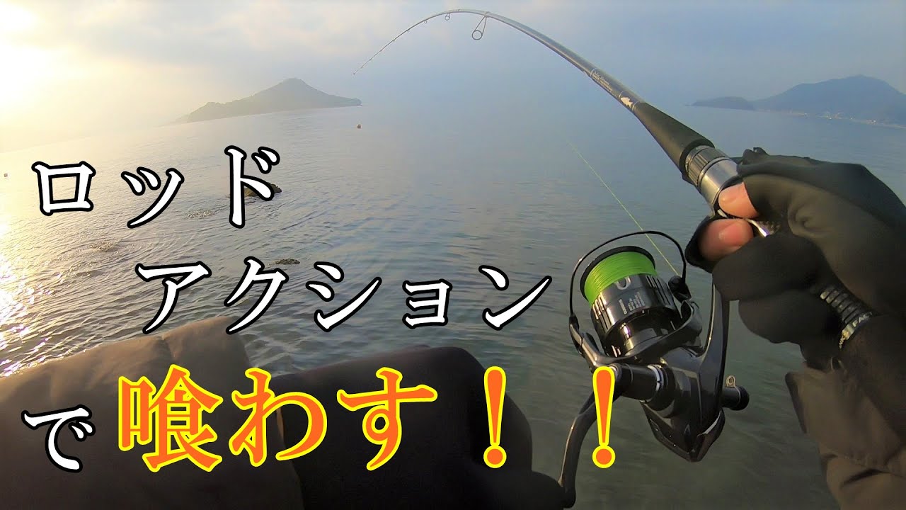 厳寒期のデイゲーム ロッドアクションで冬シーバスを狂わせる Seabass Youtube