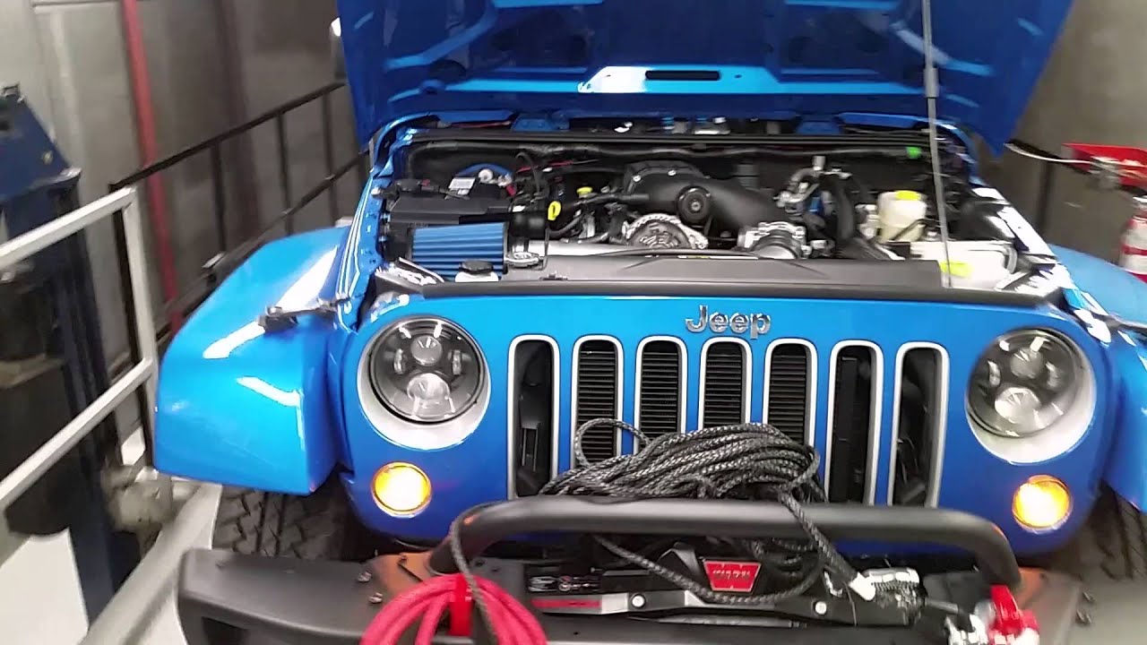 2016 Jeep Wrangler 3.6L Magnuson Supercharged YouTube