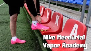 Ružové rakety! Otestoval som Nike Mercurial Vapor 15 Academy FG/MG