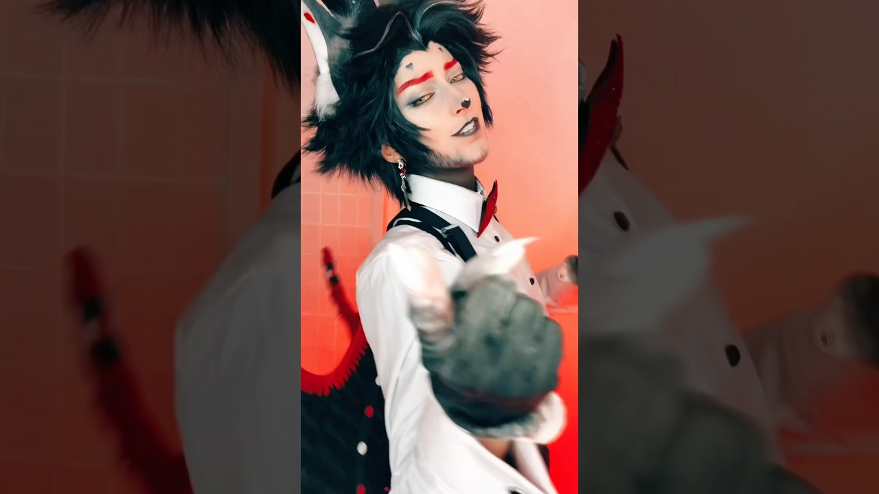 Hope it’s not too late to post this pookies👀 #husk #cosplay #hazbinhotel