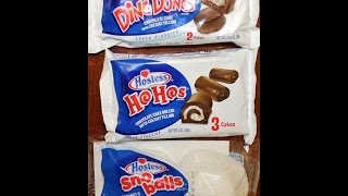 Hostess Ding Dongs Ho Hos Sno Balls Review Youtube Hostess Ding Dongs Ho Hos Sno Balls Review Youtube