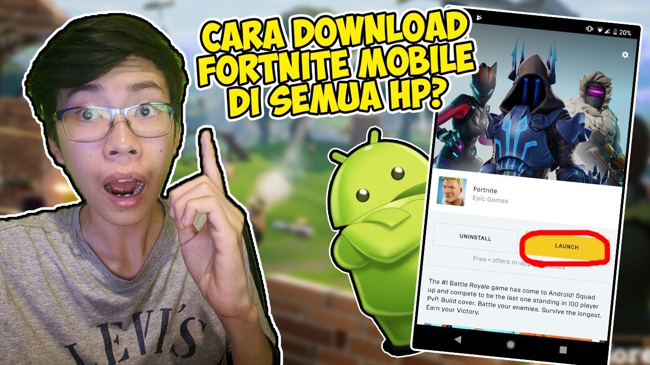 Cara Download Fortnite Mobile Di Android Terbaru by Skripzees - 