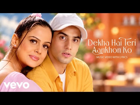 Sadu - Dekha Hai Teri Aankhon Ko (Music Video) Aryans | Nandini Singh & Sailesh Gulabani | Love Song