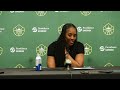 Postgame Press Conference vs. Los Angeles | Nneka Ogwumike, Skylar Diggins, Noelle Quinn