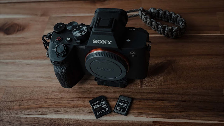 Best memory card for sony a7iv