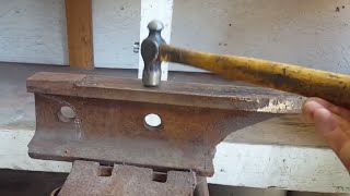 Anvils - Why you can't use normal steel, how to tell the difference.