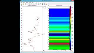 Fixed depth cross-hole data processing.Workflow.