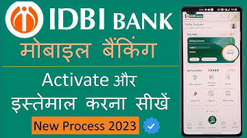 How to use Go mobile + mobile banking App of IDBI Bank | IDBI Bank का मोबाइल बैंकिंग कैसे यूज़ करें