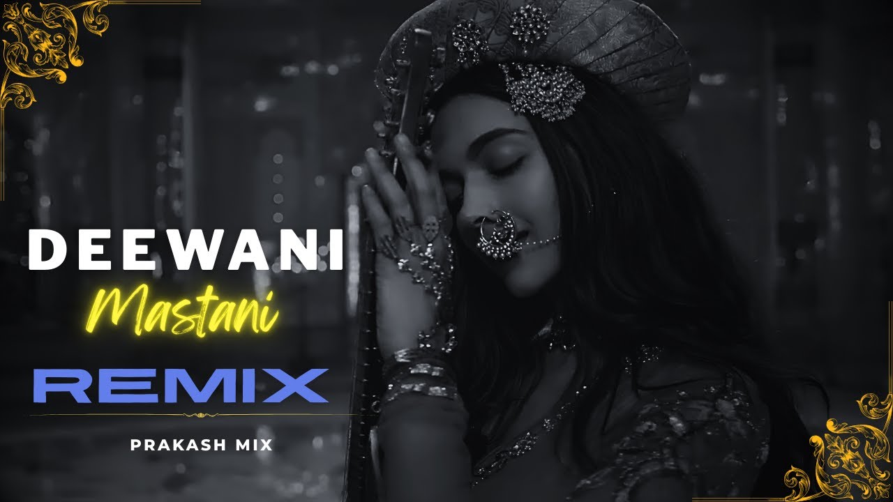 Deewani Mastani - Remix | Shreya Ghoshal | (Melodic Techno) | Prakash Mix