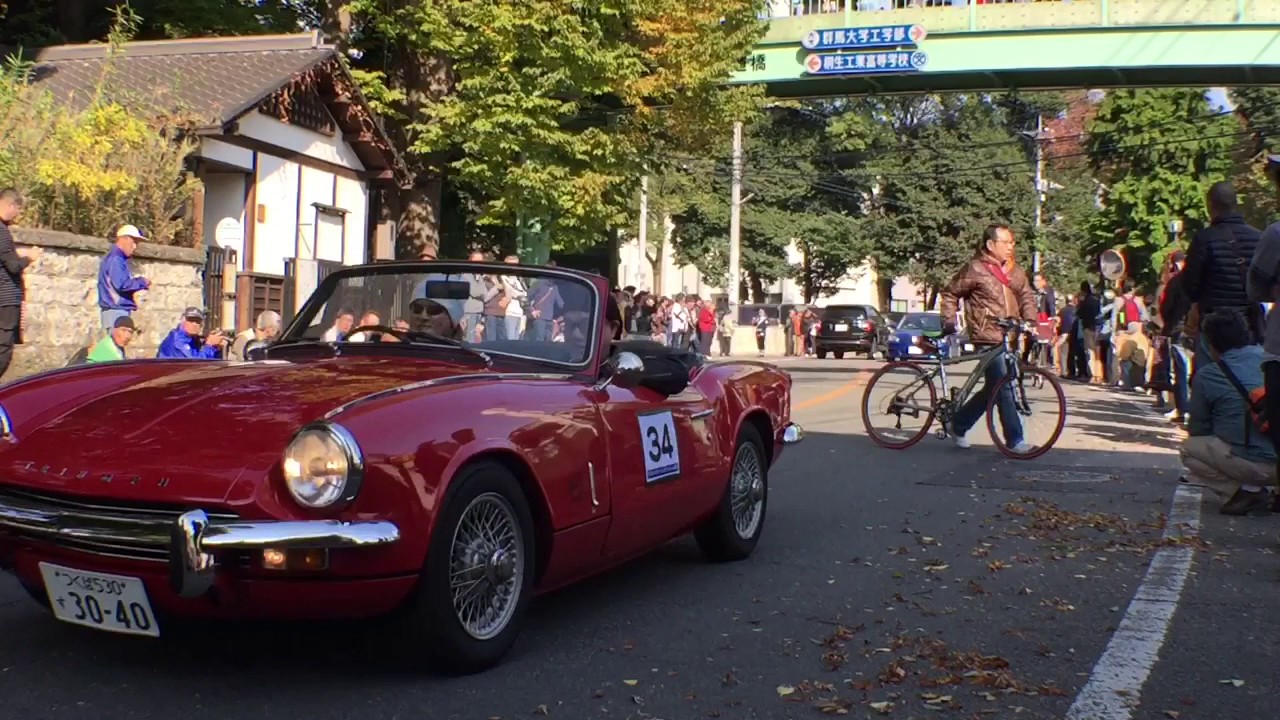 クラシックカーフェスティバルin桐生 16 ラリー Youtube