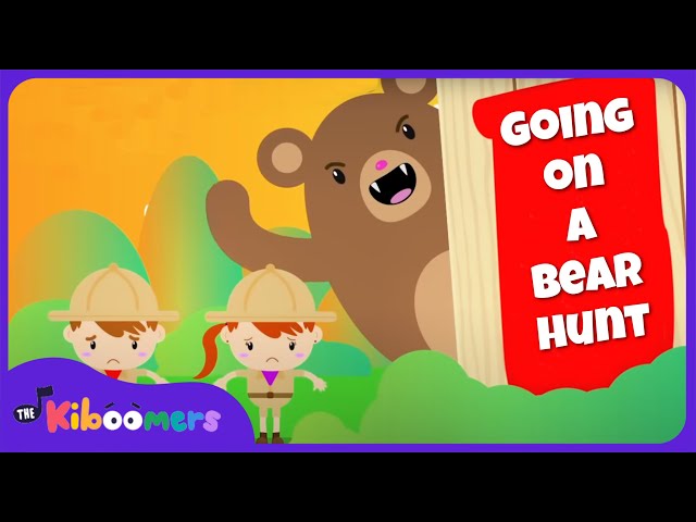 Going on a Bear Hunt - THE KIBOOMERS Preschool Songs for Circle Time class=