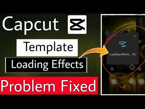 Capcut Loading Template Problem | Unknown Error In Capcut