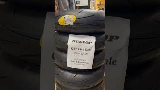 Dunlop Q3 1905517 Rear Tire Installed 200 orangecounty shorts motorcyclegear erton