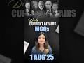 Daily Current Affairs MCQ | Current Affairs Today I 1 August 2025 #parchamclasses