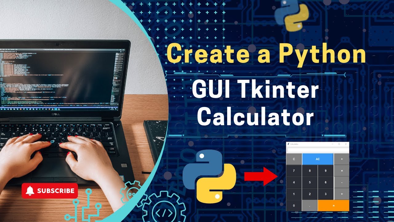 Creating A Calculator Using Tkinter | Python GUI Tkinter Tutorial - YouTube